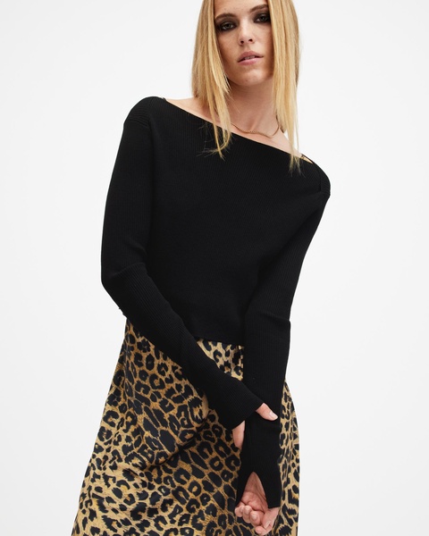 Hera Leopard Print 2-In-1 Midi Dress