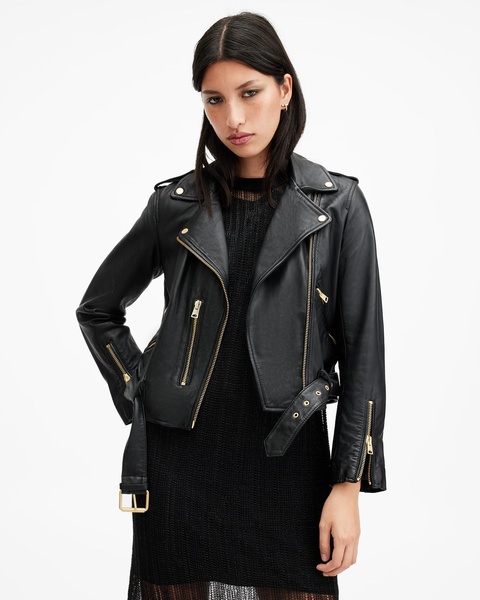 Balfern Leather Biker Jacket