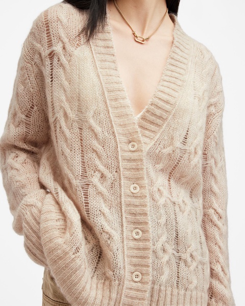 Regan Cable Knit Relaxed Fit Cardigan