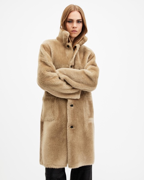 Serra 2-In-1 Reversible Shearling Coat