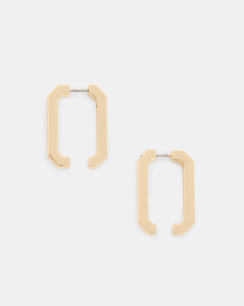 Harper Split Square Hoop Earrings