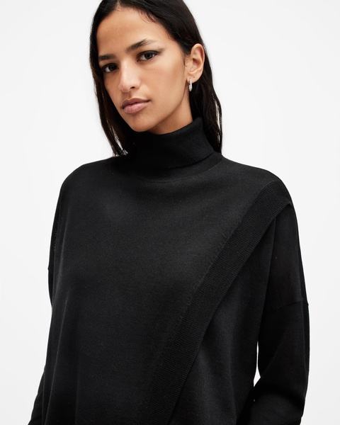 Bern Merino Wool Wrap Sweater