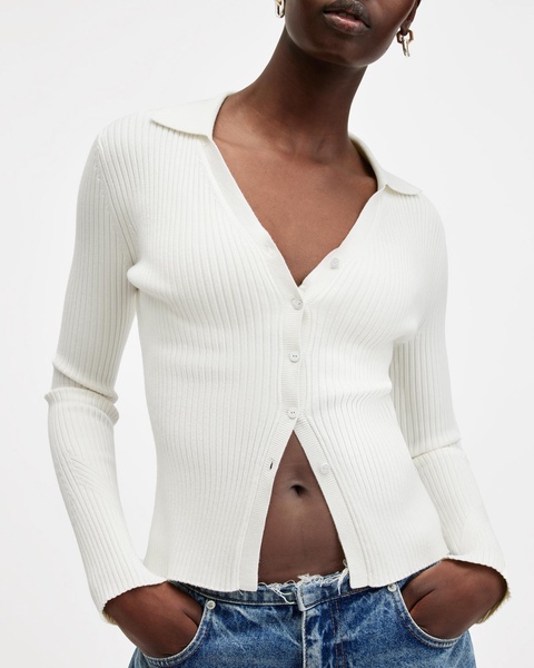 Cruz Ribbed Knitted Cardigan