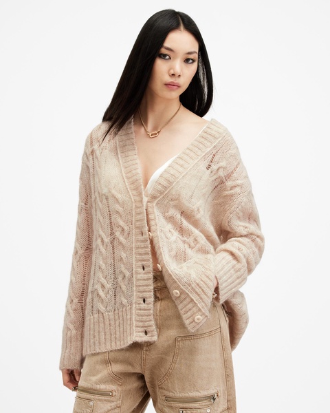 Regan Cable Knit Relaxed Fit Cardigan