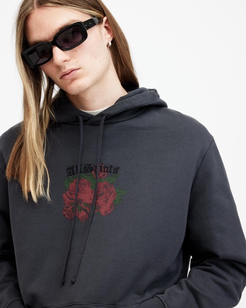 Melrose Graphic Embroidered Logo Hoodie