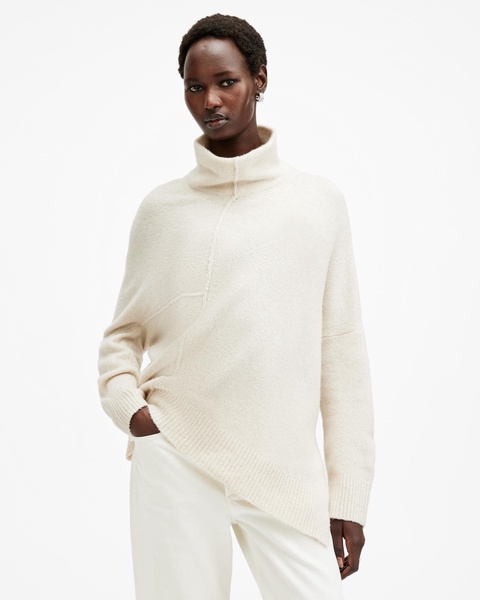 Lock Roll Neck Relaxed Fit Sweater