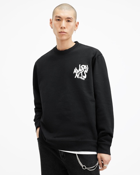 Orlando Logo Printed Crew Neck Sweatshirt