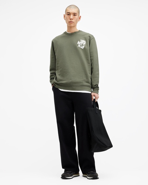 Orlando Logo Print Relaxed Fit Sweatshirt