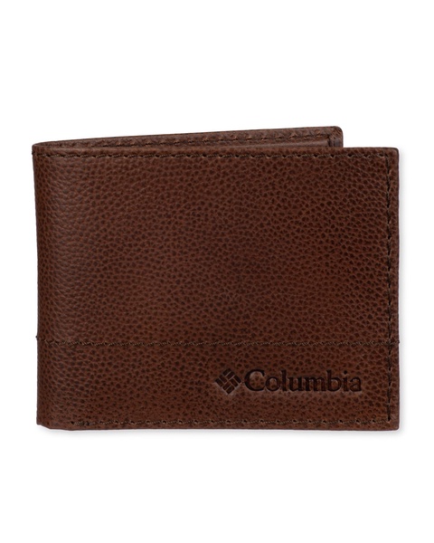 Columbia Men's Leather Traveler Wallet