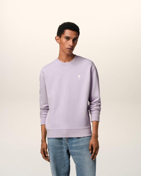 Purple Cotton Ami de Coeur Sweatshirt