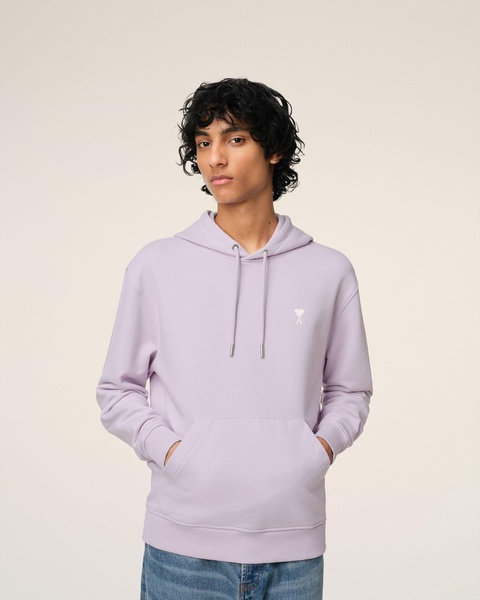 Purple Cotton Ami de Coeur Hoodie