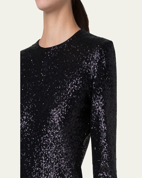 Sequin Jersey Top