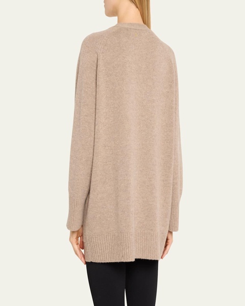 Bertini Ribbed Oversized Cashmere Cardigan