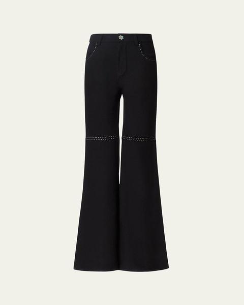 Bunny High-Rise Flare Wool Pants