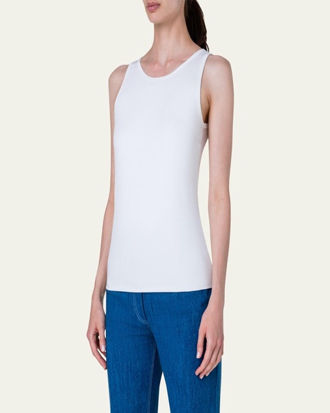 Modal Jersey Fitted Tank Top