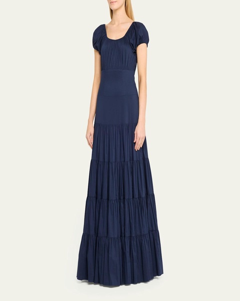 Larissa Off-Shoulder Tiered Maxi Dress