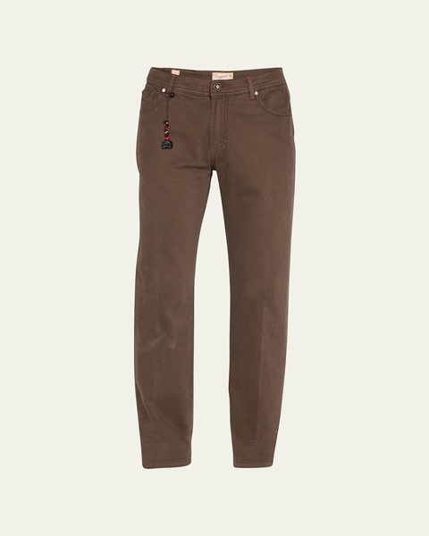 Men's Brushed Drill 5-Pocket Pants