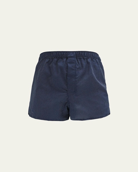 Men's Plaza 21 Polka Dot Cotton Boxers