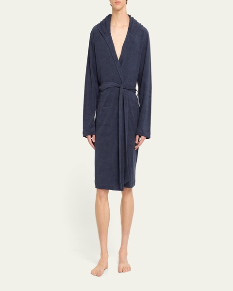 Men's Night and Day Hooded Terry Robe