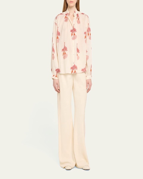 Poet Tea Rose Blouse