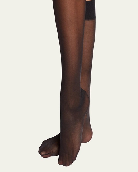 Satin Touch Sheer Knee-Highs