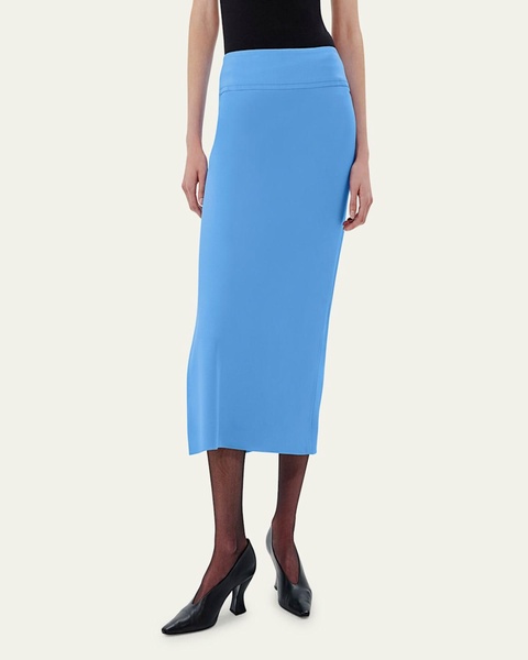 Bias Slip Midi Skirt