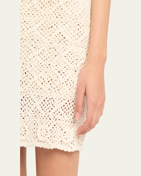 The Jordanne Crochet Mini Skirt