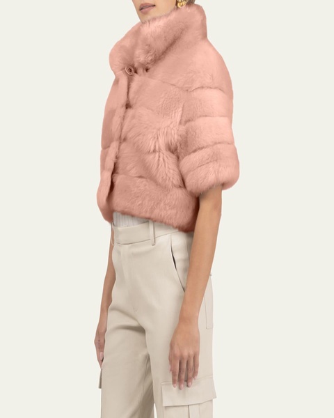 Reversible Merinillo Shearling Lamb Bolero