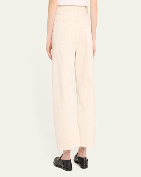 Ayla Raw Hem Crop Pants