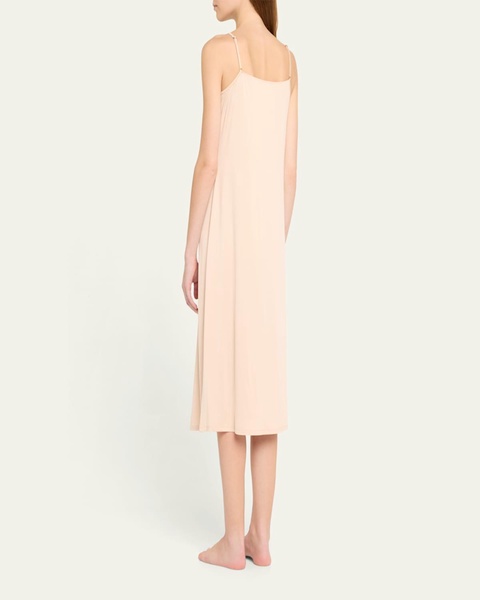 Satin Deluxe Midi Slip Dress