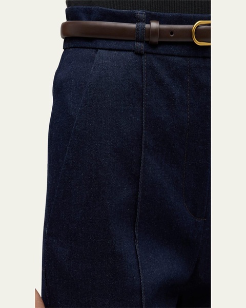 Gracie Belted Denim Pants