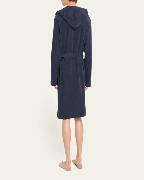 Men's Night and Day Hooded Terry Robe