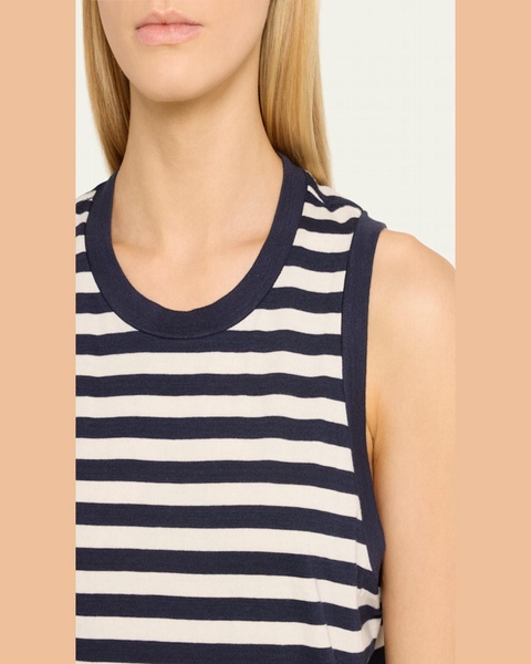 Jessie Modern Stripe Muscle Tee