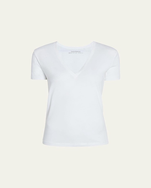 Cotton V-Neck Tee