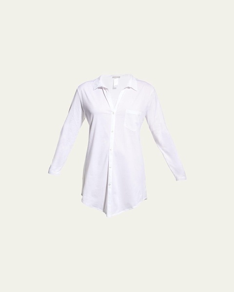 Cotton Deluxe Boyfriend Sleepshirt