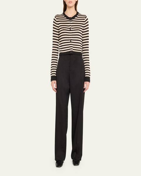 Single Pleat Front Trousers