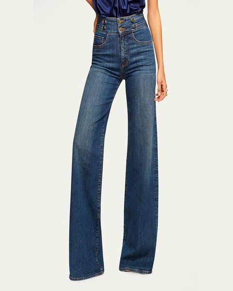 Liv High-Rise Wide-Leg Jeans