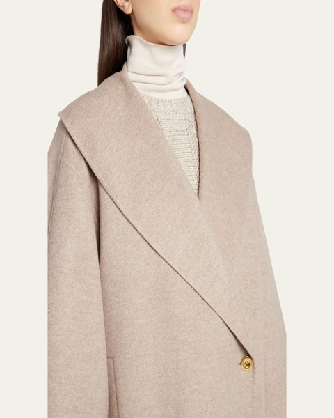 Oversize Cashmere Top Coat