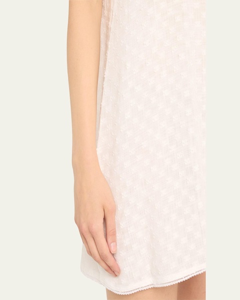 Anzu Le Marais Lace-Trim Cotton Chemise