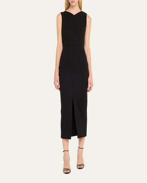 Heavy Cady Midi Dress