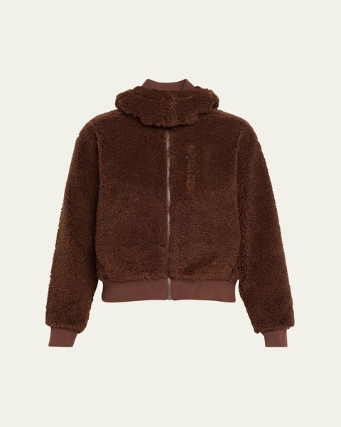 Adventure Hooded Sherpa Jacket