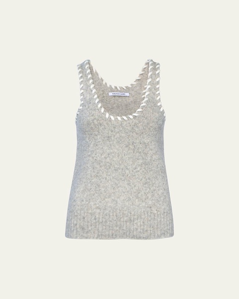 Whip Stitch Merino Wool Tank Top