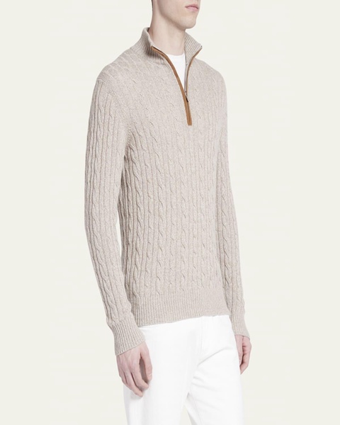 Cashmere Cable-Knit Sweater