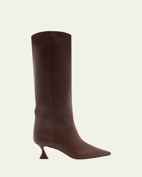 Brena Leather Knee Boots