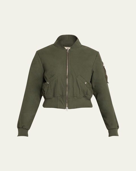 Reyes Shrunken Bomber Jacket