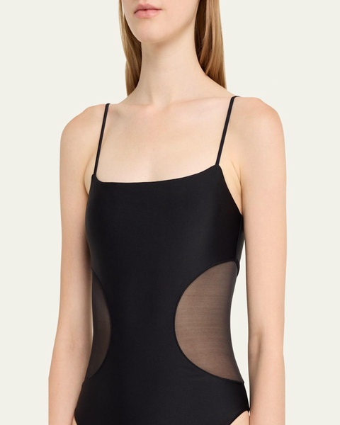 Novalee Mesh One-Piece Swimsuit