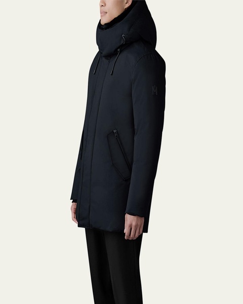 Men's Sullivan Mid-Length Jacket with Shearling