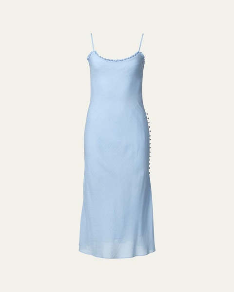 Athens Bluejay Slip Dress