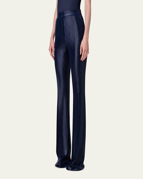 Farida Double-Face Bootcut Pants