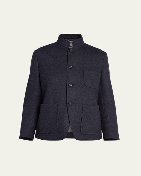 Spagna Patch Pocket Cashmere Jacket